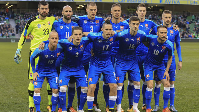 đội hình đội tuyển slovakia