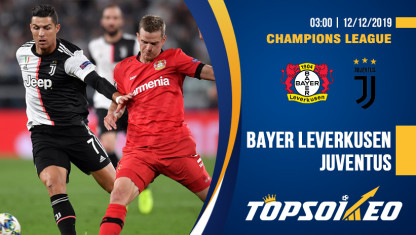 Soi kèo nhà cái Bayer Leverkusen vs Juventus, 03h00 ngày 12/12, Champions League