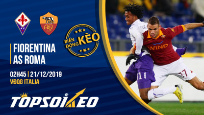 Biến động kèo cá cược Fiorentina vs AS Roma
