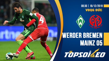 Soi kèo nhà cái Werder Bremen vs Mainz 05, 00h30 ngày 18/12 – Bundesliga