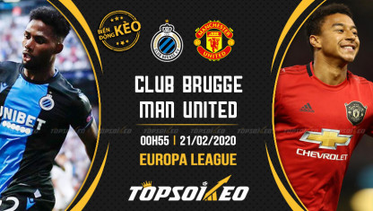 Biến động kèo cá cược Club Brugge vs Man United