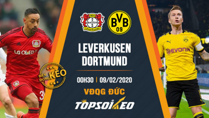 Biến động kèo cá cược Leverkusen vs Dortmund