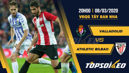 Soi kèo Valladolid vs Athletic Bilbao, 20h00 ngày 08/03, La Liga