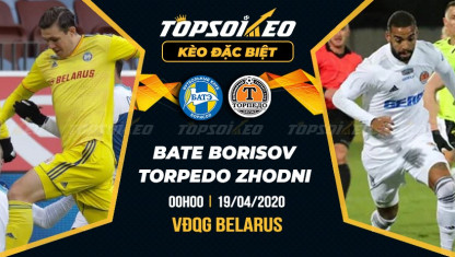 Kèo phạt góc trận BATE Borisov vs Torpedo Zhodni