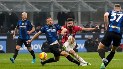 Video kết quả trận đấu Inter vs Milan ngày 6/2 Serie A