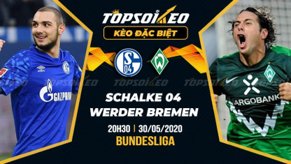 Kèo thẻ phạt trận Schalke 04 vs Werder Bremen